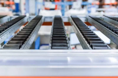 Przepływowe regały Kanban – jak optymalizują procesy produkcyjne i magazynowe?